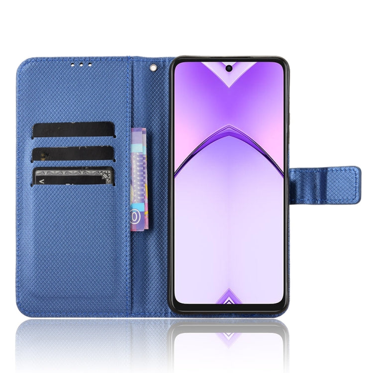 For OPPO A3x 5G India Diamond Texture Leather Phone Case