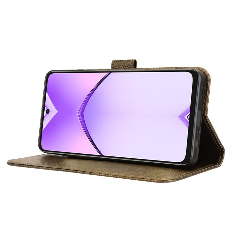 For OPPO A3x 5G India Diamond Texture Leather Phone Case