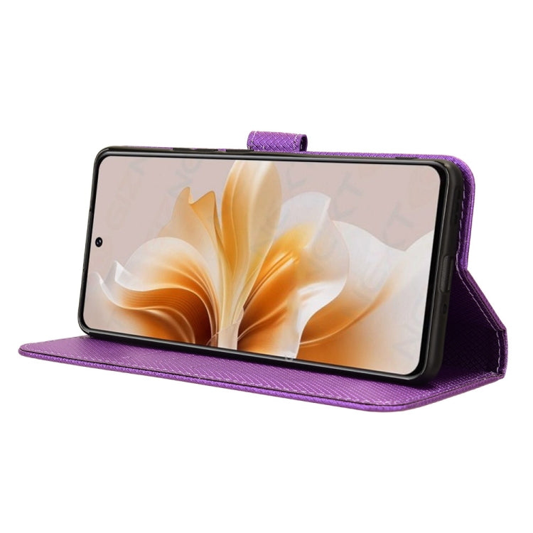 For OPPO F27 Pro 5G / F27 Pro+ 5G Diamond Texture Leather Phone Case