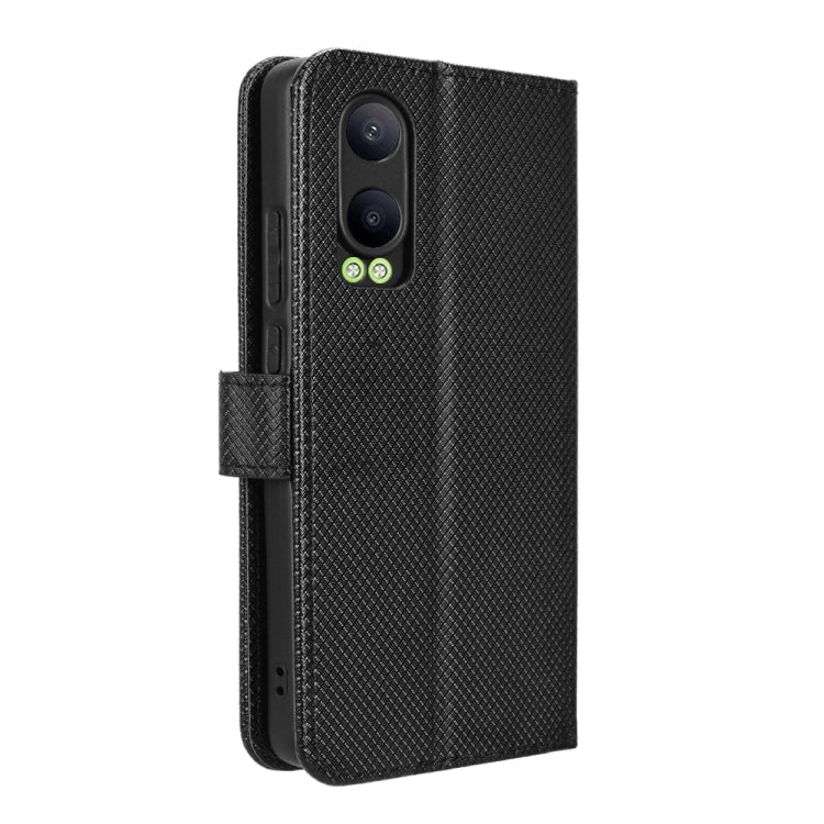 For OPPO K12X 5G / OnePlus Nord CE4 Lite 5G Diamond Texture Leather Phone Case
