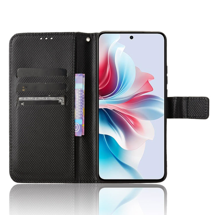 For OPPO Reno11 PJH110 Diamond Texture Leather Phone Case
