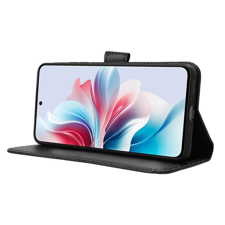 For OPPO Reno11 PJH110 Diamond Texture Leather Phone Case