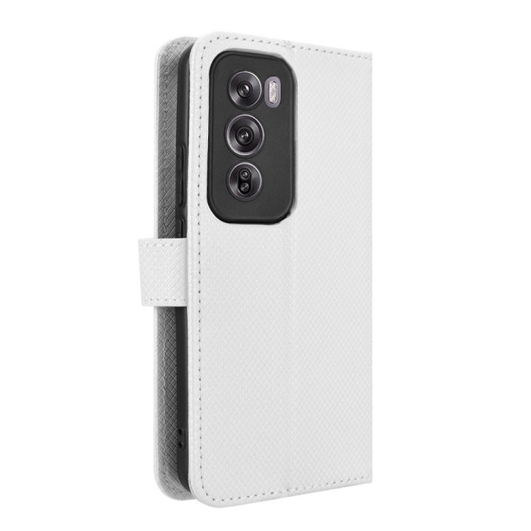 For OPPO Reno12 5G Global Diamond Texture Leather Phone Case