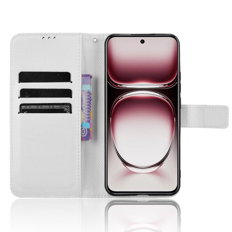 For OPPO Reno12 5G Global Diamond Texture Leather Phone Case