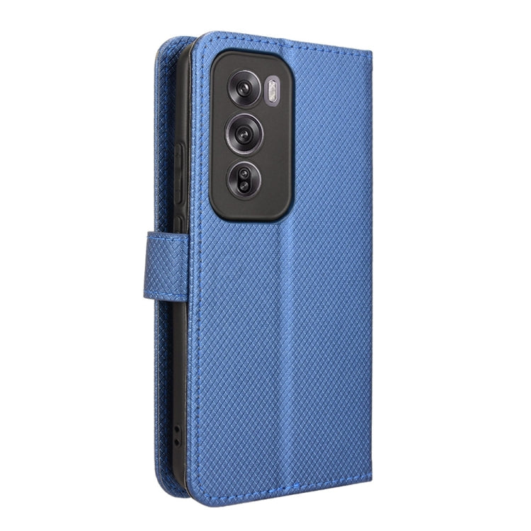 For OPPO Reno12 5G Global Diamond Texture Leather Phone Case