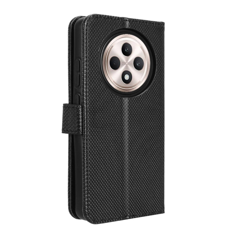 For OPPO Reno12 F 5G Diamond Texture Leather Phone Case