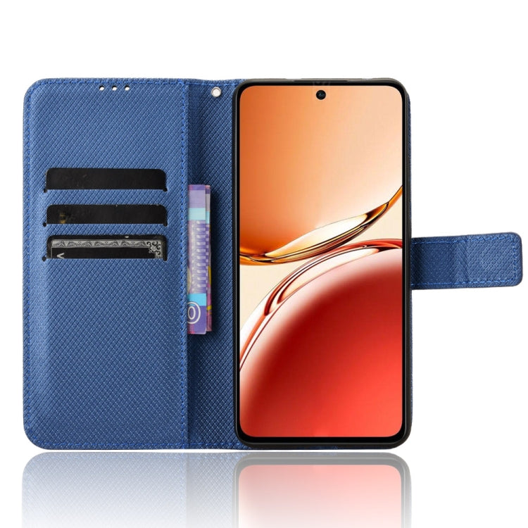 For OPPO Reno12 F 5G Diamond Texture Leather Phone Case