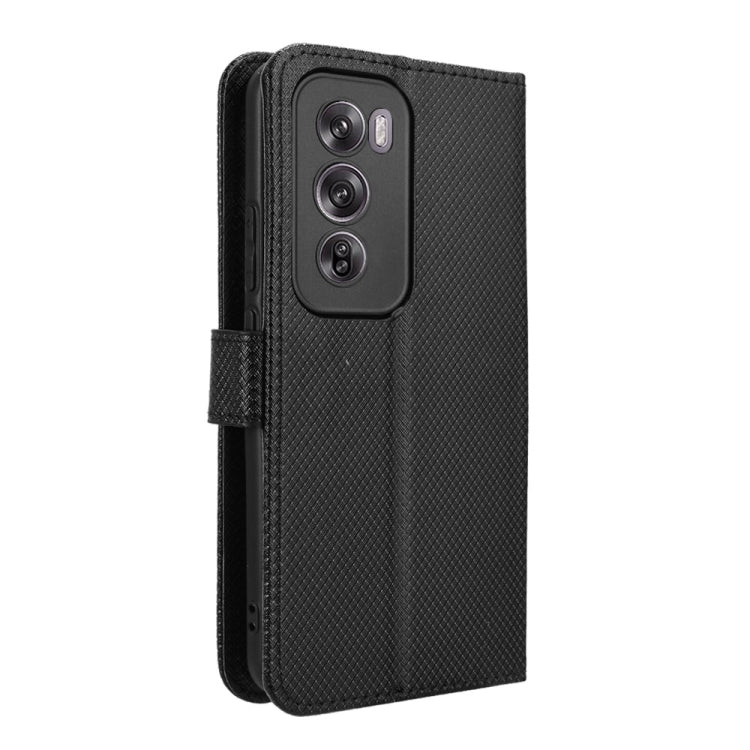 For OPPO Reno12 Pro 5G Global Diamond Texture Leather Phone Case
