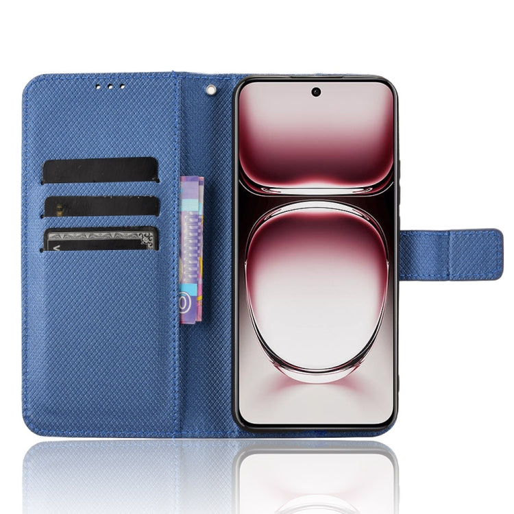 For OPPO Reno12 Pro 5G Global Diamond Texture Leather Phone Case