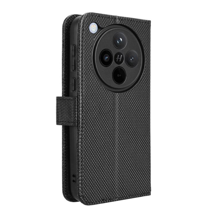 For OPPO Find X8 Diamond Texture Leather Phone Case