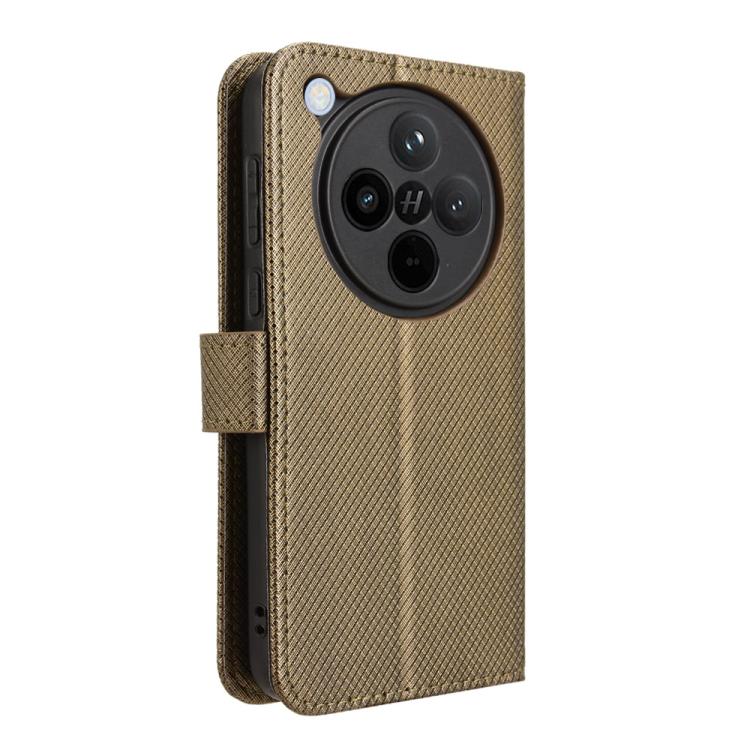 For OPPO Find X8 Diamond Texture Leather Phone Case