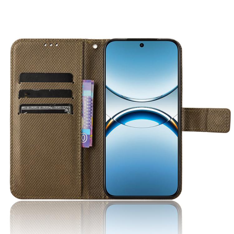 For OPPO Find X8 Diamond Texture Leather Phone Case