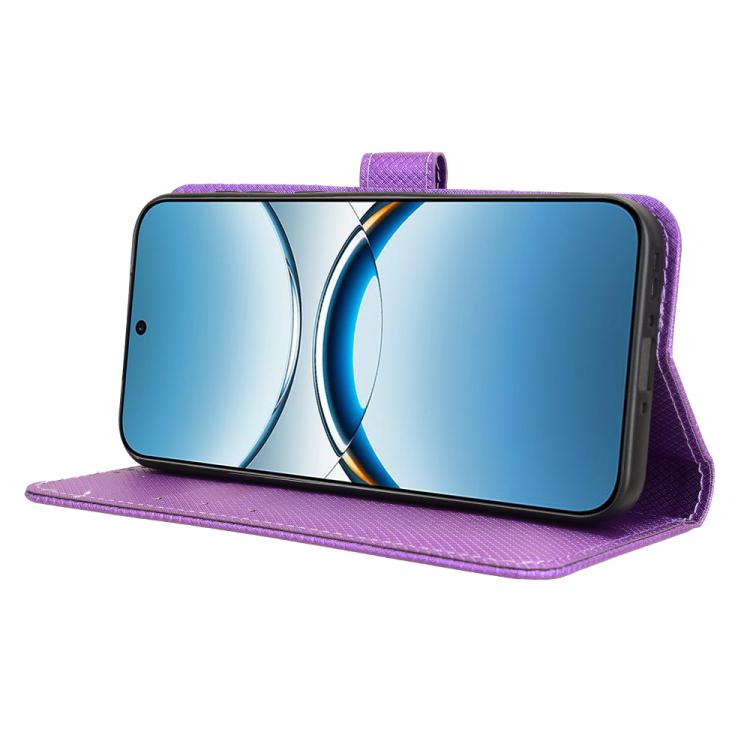 For OPPO Find X8 Diamond Texture Leather Phone Case