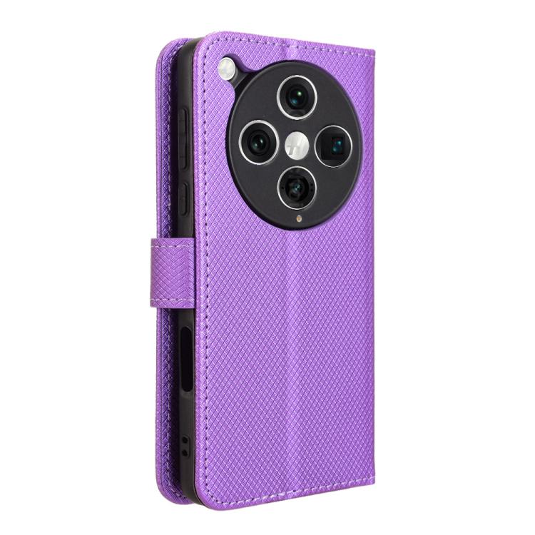 For OPPO Find X8 Pro Diamond Texture Leather Phone Case