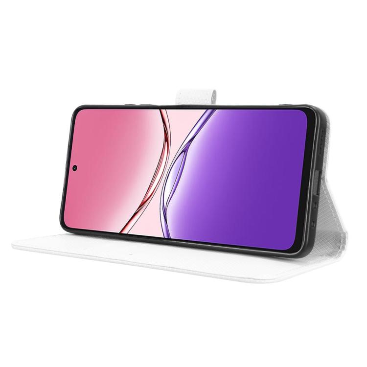 For OPPO A5 Pro 5G Global Diamond Texture Leather Phone Case