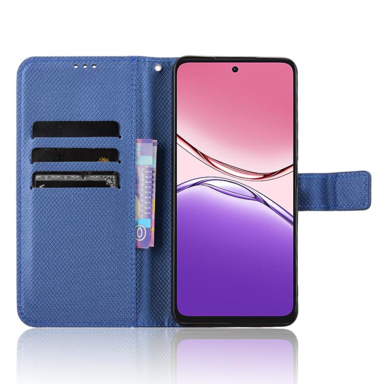 For OPPO A5 Pro 5G Global Diamond Texture Leather Phone Case
