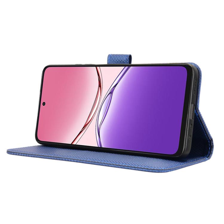 For OPPO A5 Pro 5G Global Diamond Texture Leather Phone Case