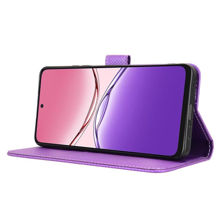 For OPPO A5 Pro 5G Global Diamond Texture Leather Phone Case