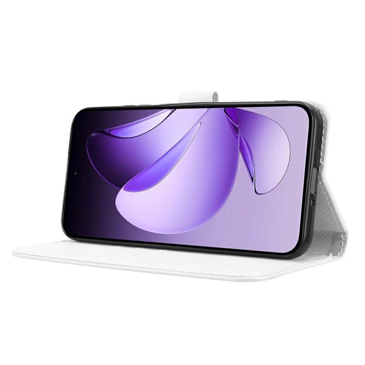 For OPPO Reno13 5G Global Diamond Texture Leather Phone Case