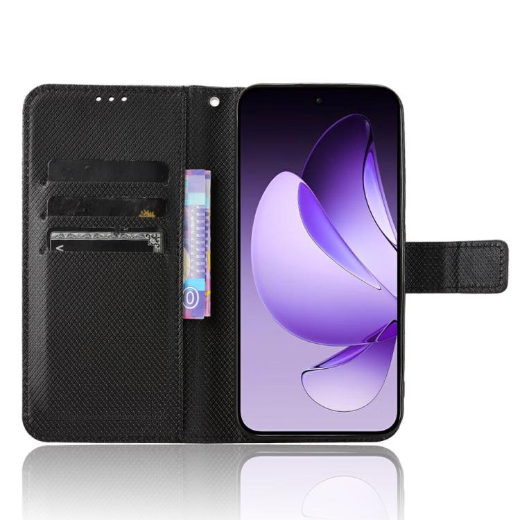 For OPPO Reno13 5G Global Diamond Texture Leather Phone Case