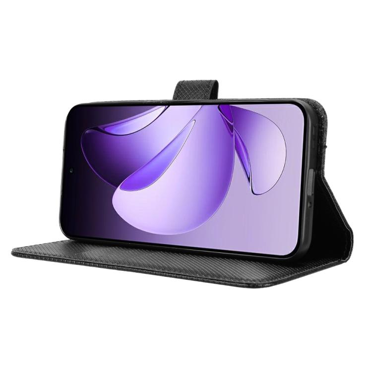 For OPPO Reno13 5G Global Diamond Texture Leather Phone Case