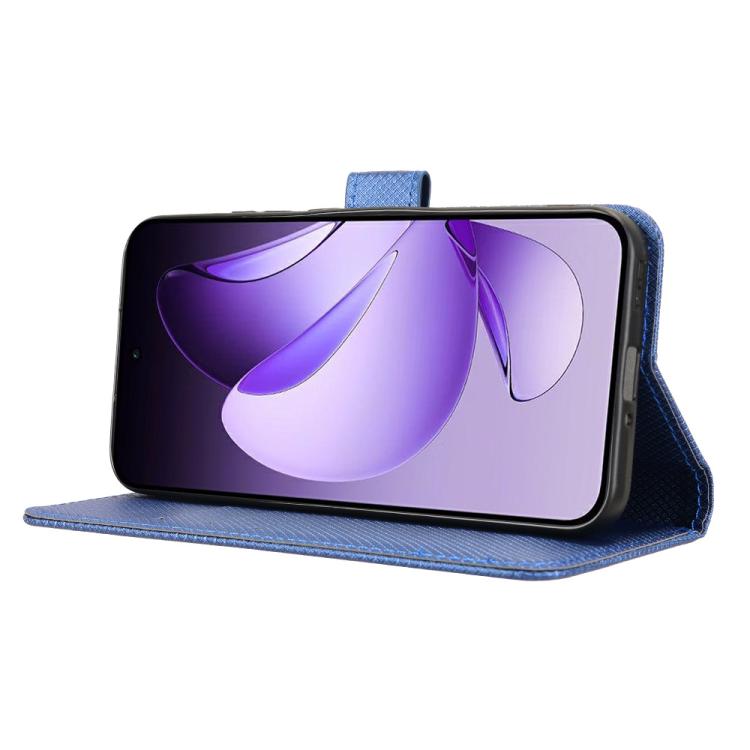For OPPO Reno13 5G Global Diamond Texture Leather Phone Case