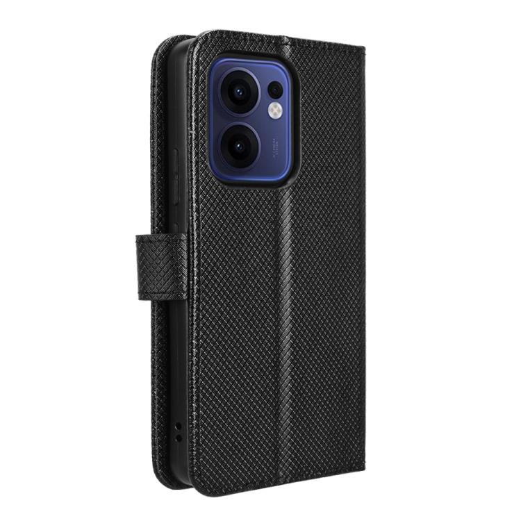 For OPPO Reno13 F 4G / 5G Diamond Texture Leather Phone Case