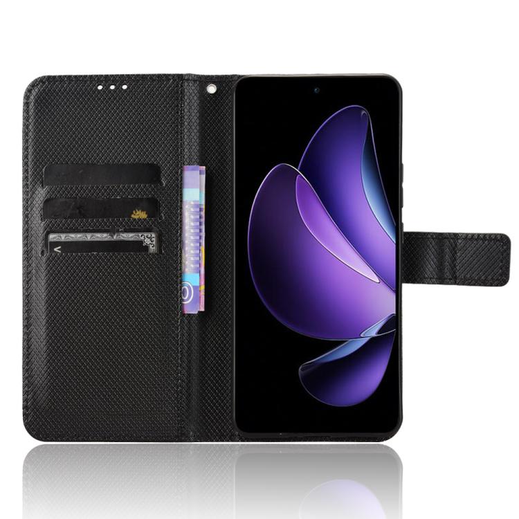 For OPPO Reno13 F 4G / 5G Diamond Texture Leather Phone Case