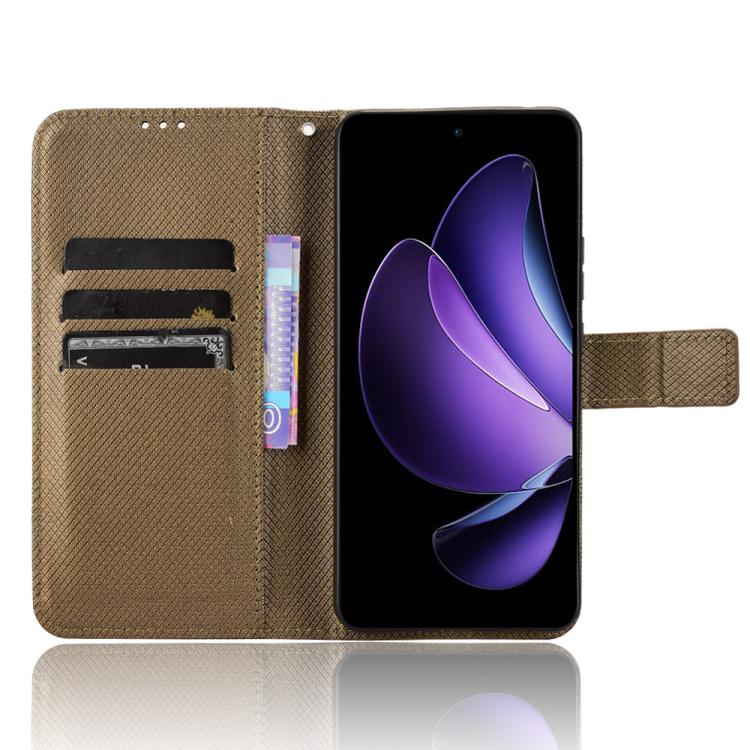 For OPPO Reno13 F 4G / 5G Diamond Texture Leather Phone Case