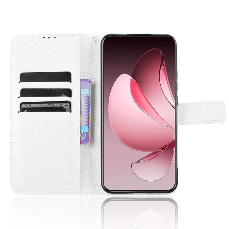 For OPPO Reno13 Pro 5G Global Diamond Texture Leather Phone Case
