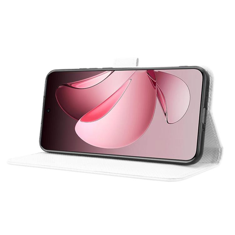 For OPPO Reno13 Pro 5G Global Diamond Texture Leather Phone Case