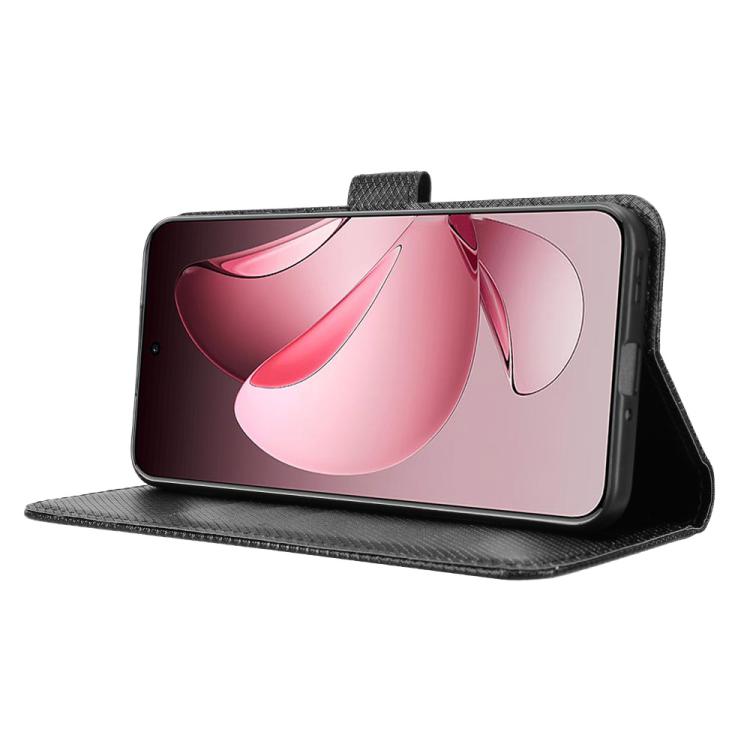 For OPPO Reno13 Pro 5G Global Diamond Texture Leather Phone Case