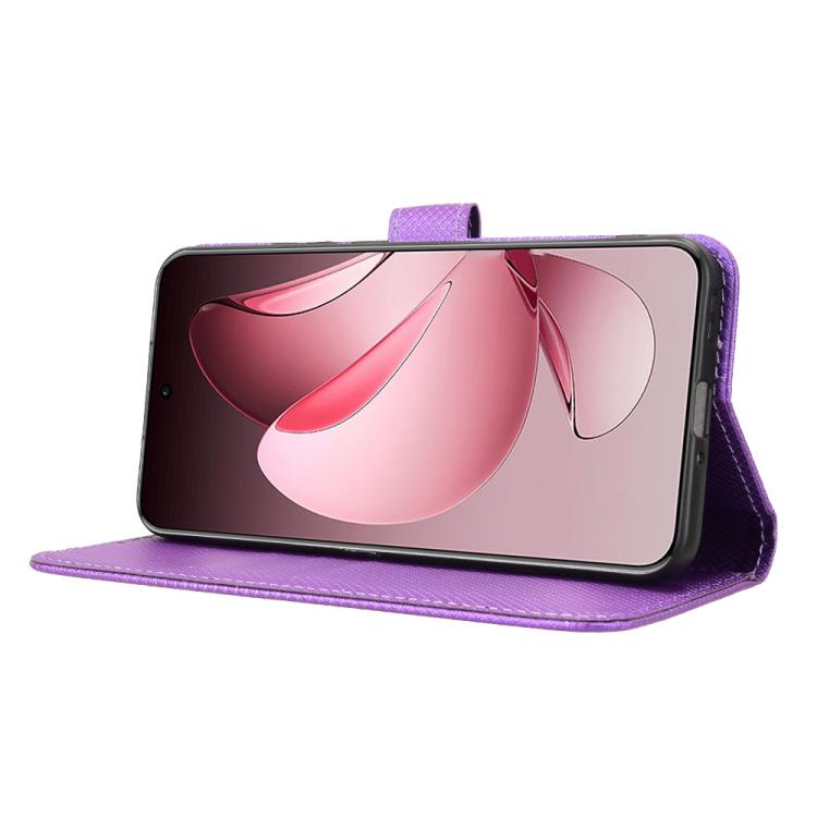 For OPPO Reno13 Pro 5G Global Diamond Texture Leather Phone Case