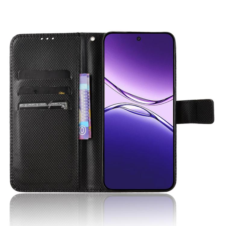 For OPPO F29 5G Global Diamond Texture Leather Phone Case