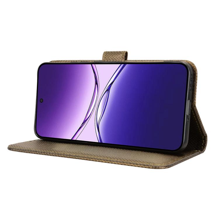 For OPPO F29 5G Global Diamond Texture Leather Phone Case