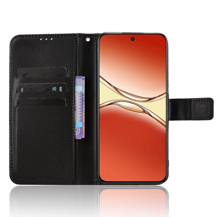 For OPPO F29 Pro 5G Diamond Texture Leather Phone Case
