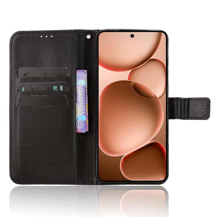 For OPPO Find X8 Ultra 5G Diamond Texture Leather Phone Case