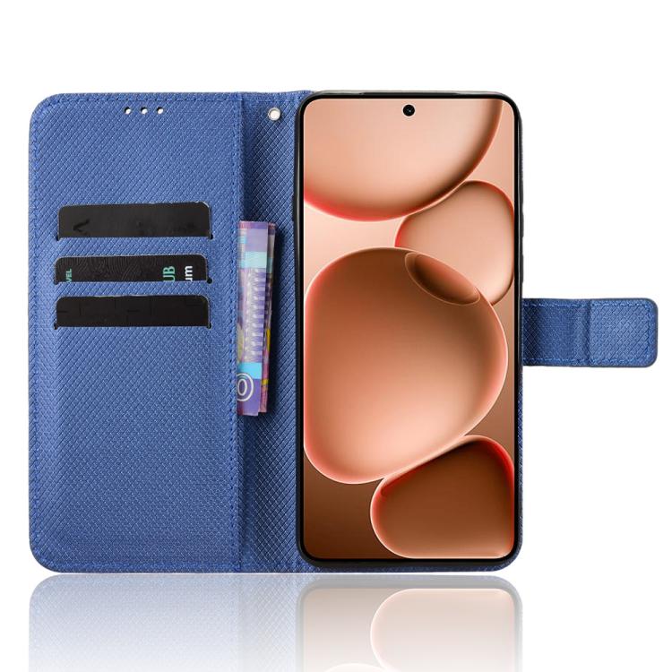 For OPPO Find X8 Ultra 5G Diamond Texture Leather Phone Case