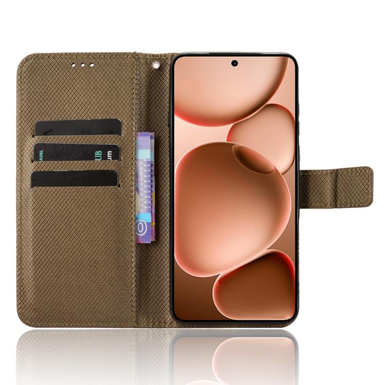 For OPPO Find X8 Ultra 5G Diamond Texture Leather Phone Case