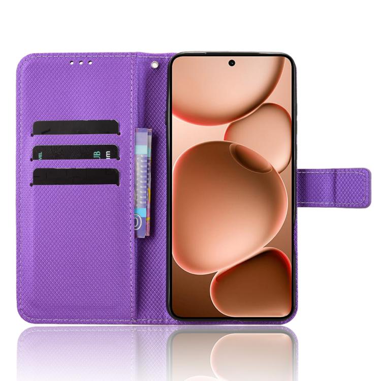 For OPPO Find X8 Ultra 5G Diamond Texture Leather Phone Case