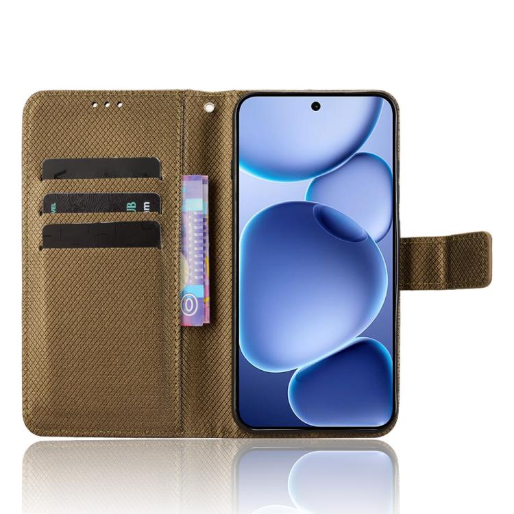 For OPPO Find X8s 5G Diamond Texture Leather Phone Case