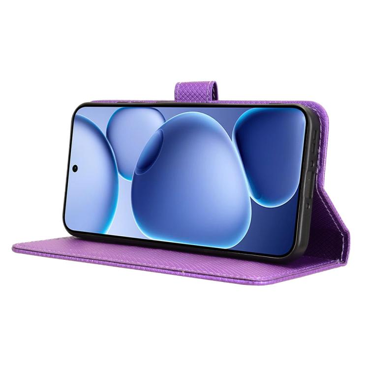 For OPPO Find X8s 5G Diamond Texture Leather Phone Case