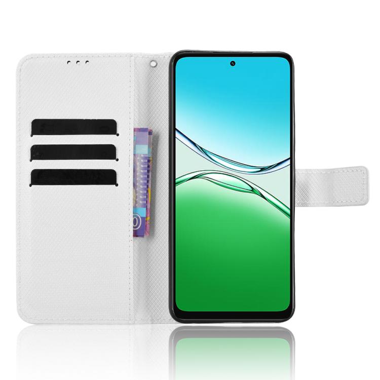 For OPPO A5 4G / 5G Global Diamond Texture Leather Phone Case
