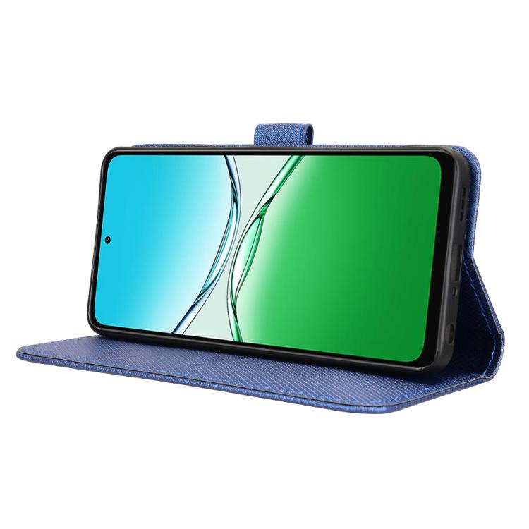 For OPPO A5 4G / 5G Global Diamond Texture Leather Phone Case