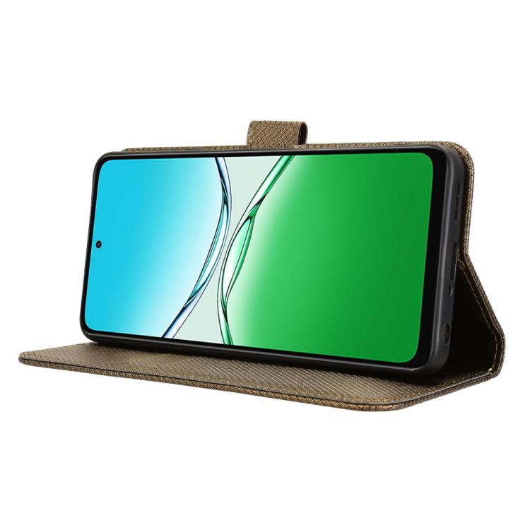 For OPPO A5 4G / 5G Global Diamond Texture Leather Phone Case