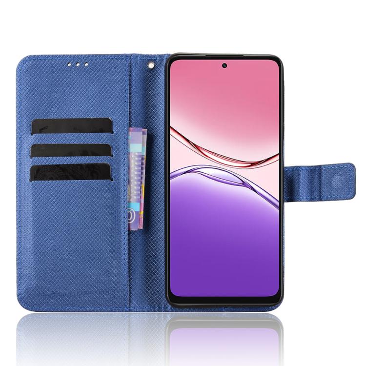 For OPPO A5x 4G / 5G Global Diamond Texture Leather Phone Case