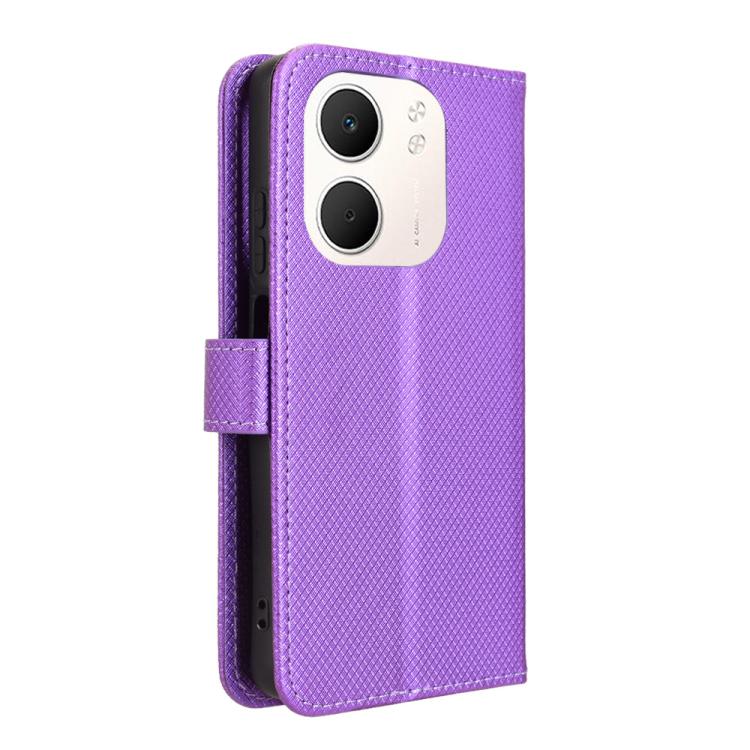 For OPPO A5x 4G / 5G Global Diamond Texture Leather Phone Case