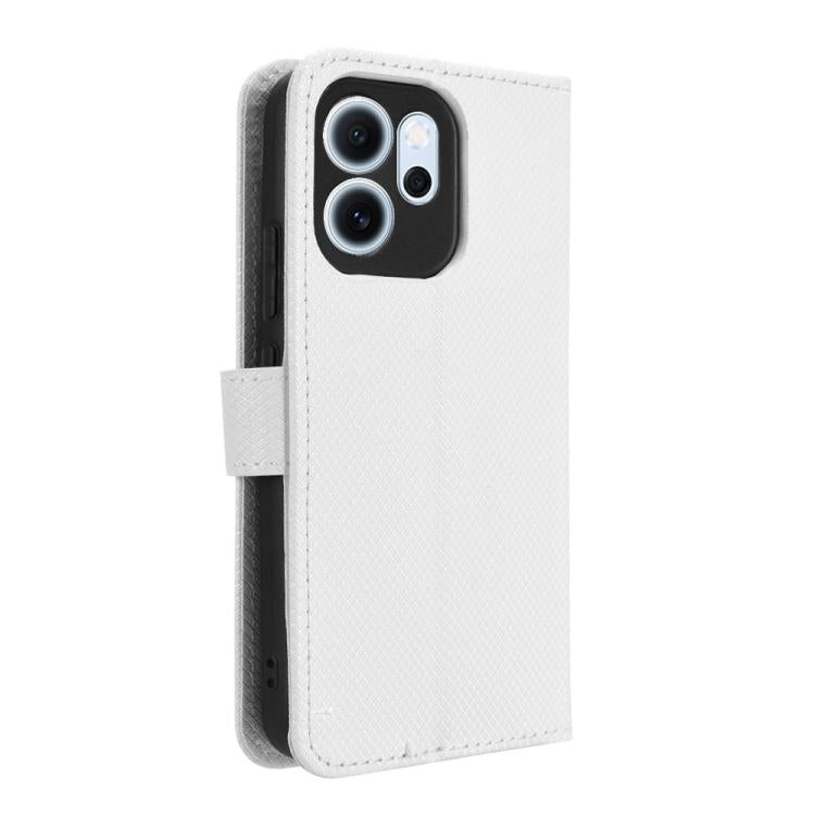 For OPPO Reno14 F 5G Diamond Texture Leather Phone Case