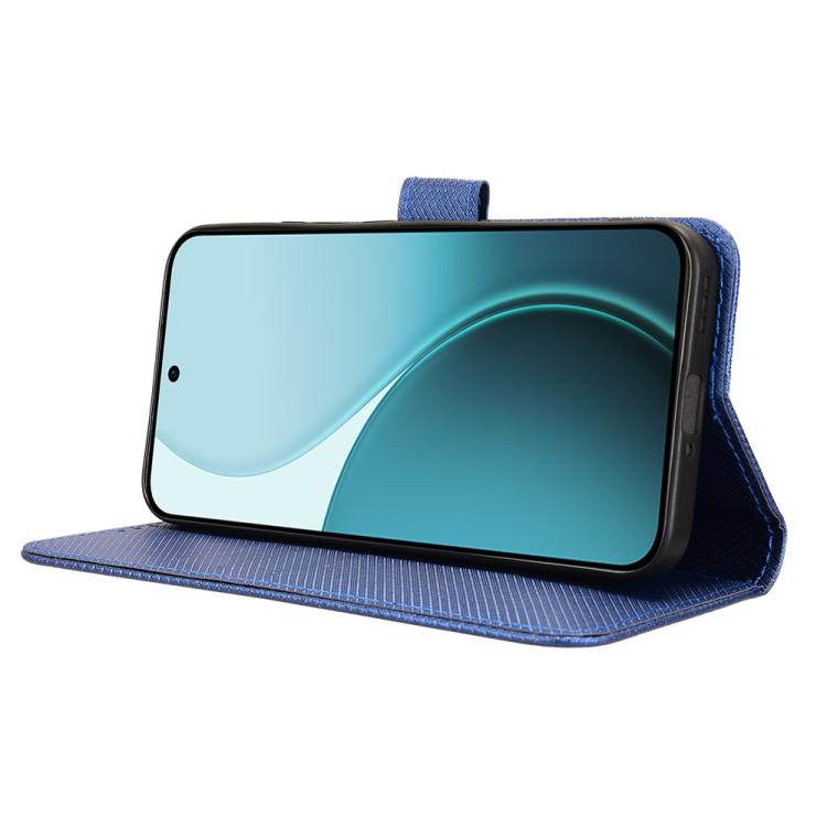 For OPPO Reno14 F 5G Diamond Texture Leather Phone Case