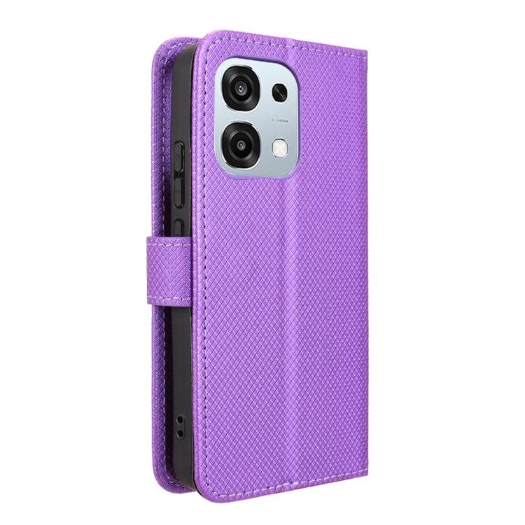 For OPPO A6 Pro 4G / 5G Global / F31 5G Diamond Texture Leather Phone Case